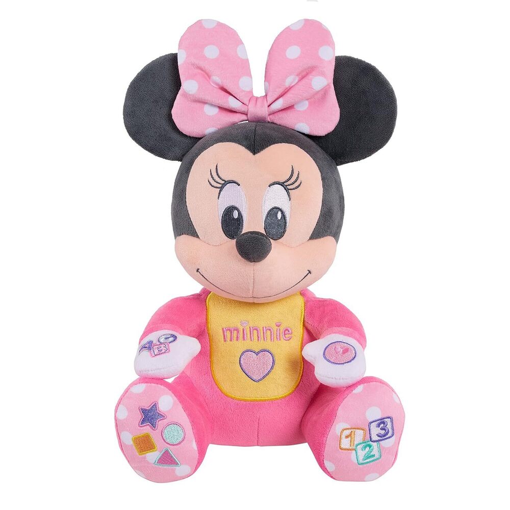 Baby Musical Discovery Plush Minnie Mouse with Sounds and Phrases, Sings